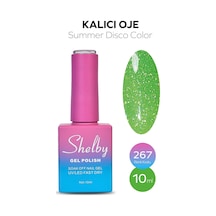 Shelby 10 Ml. A267 Disko Yaz Renk Kalıcı Oje