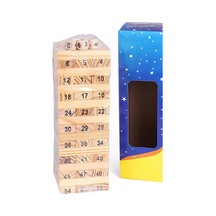 Cenga 48 Parça Ahşap Kule Denge Strateji Zeka Beceri Oyunu