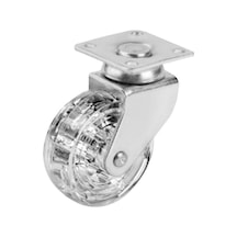 Gürçayhırdavat Mobilya Tekeri Döner Bilyalı H70Mm Şeffaf (541045670)