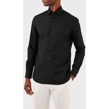 Emporio Armani Erkek Gömlek 3d1c86 1k2nz 0999 Siyah