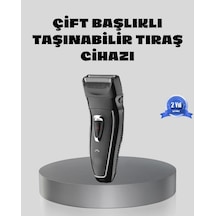Erkek Tıraş Makinesi Kablosuz Kuru Tıraş Folyo Başlık Yıkanabilir Gövde Diğer