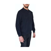 Erkek Büyük Beden Polo Yaka Sweatshirt 2260-btl Bgl-st02353 001