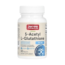 Takviye Jarrow Formulas, Vegan S-acetyl L-glutathione, 100 Mg, 60 Tablets