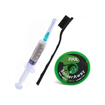 2uul Solder Away Lehim Sökme Fitil Telefon Anakart Ic Bga Cpu Nand Değiştirme Aracı Seti