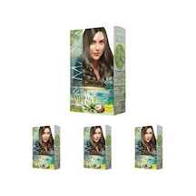 Natural Beauty Amonyaksız Set Saç Boyası 8.11 Yoğun Küllü Açık Kumral 4 Paketi