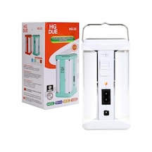 Pm-22402 Solar Panelli Şarjlı Kamp Feneri Masa Aydınlatma Ve Işıldak Powerbank