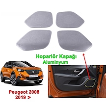 Peugeot 2008 İç Kapı Hoparlör Çerçevesi 2019 4 Prç. Aluminyum N11.598