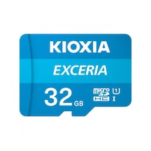 Kioxia Exceria LMEX1L032GG2 32 GB MicroSDHC UHS-I Class 10 Hafıza Kartı + Adaptör