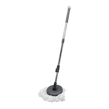 Eco 360 Derece Otomatik Mikrofiber Mop Yedek Seti Sap + Mop 5047