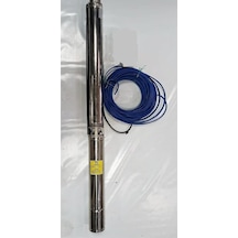 Impo Sk 415/15 Krom Başlıklı Derin Kuyu 5.5 Hp Trifaze Motorlu 40 Mt Kablolu Dalgıç Pompa