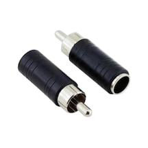 Aux To Rca-3,5Mm Dişi Aux To Erkek Rca-Auxtan Rcaya Çevirici