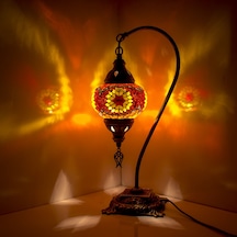 Dekoratif MOZAİK GECE LAMBASI DEKORATİF EL YAPIMI LOŞ LAMBA
