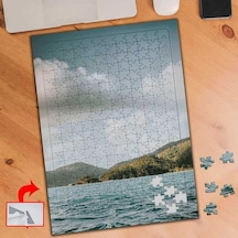 Güneşli Gökyüzü Ve Deniz 240 Parça Puzzle Yapboz Tablo-s463