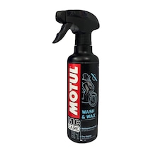 Motul E1 Wash & Wax Susuz Temizleme Cilası 400 Ml