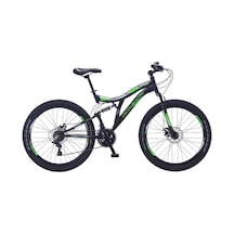 Salcano Nova 26 Md Disk Fren Shimano 21 Vites Dağ Bisikleti Siyah Yeşil Siyah - Yeşil