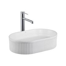 E-w1002mb Tezgah Üstü Mat Beyaz Lavabo Renkli