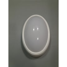 Sıva Üstü Etanj 12W Ledli Oval Armatür Beyaz