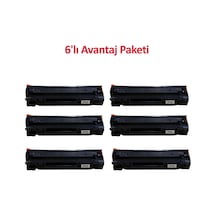6 Adet Hp Cf217a/crg-047 Çipli Uyumlu Toner 5 Adet