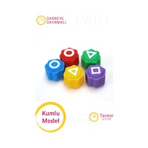 Kumlu - Squid Game Oyun 5 Taş Seti Renkli Taş Gonggi - 685001508