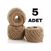 5 Adet Jüt Ipi Kırnap Ipi Kendir Ipi Keten Ipi