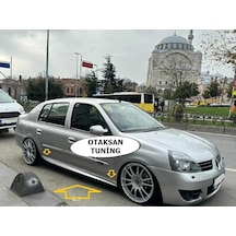 Renault Clio Sembol Marşpiyel Takımı - Fiberglass