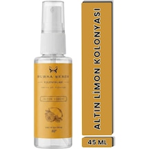 Bursa Şehir Kolonyaları, Altın Limon Kolonyası, 45 Ml, Sprey, Cep Boy, 80