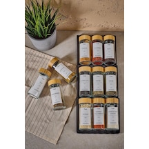 Perotti Baharatlık 12 Li Raul Bambu 16776 ŞEffaf