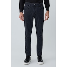 Morven Erkek Siyah Denim 5 Cep Slim Fit Jean Kot Pantolon 26ms003035001 Siyah