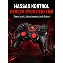 Profesyonel Oyuncu Kablosuz Gamepad Çoklu Cihaz Desteği - Lisinya
