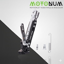 Mondial Turkuaz 125 Yükseklik Ayarlı Metal Yan Sehpa Ayk0430