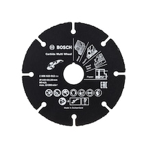 Bosch Carpide Multi Whell Elmas Uçlu Taşlama Ahşap Kesme Diski 115 MM