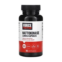 Force Factor Nattokinase 2,000 Fu 90 Vegetable Capsules