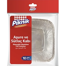 Piknik Aşure Sütlaç Kabı 10'lu