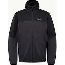 Jack Wolfskin Jack Wolfskın Feldberg Hoody M Erkek Phantom Softshell A63970-6350 Siyah