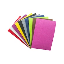Brons A4 Keçe Karışık Renk 10lu Paket Br-4200