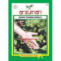Arzuman Kırmızı Kınalı Bamya Tohumu 25 G 375 Adet