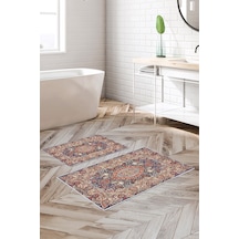 Alanur Trend Kaymaz Taban Dijital Banyo Takımı Kt436 Bej