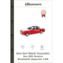 Özel Seri Müzik Taşınabilir Ses D82 Kırmızı Bluetooth Hoparlör 15w