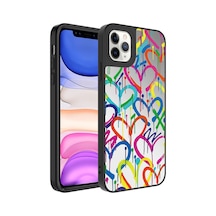 Apple Uyumlu iPhone 11 Pro Kılıf Aynalı Desenli Kamera Korumalı Parlak Zore Mirror Kılıf