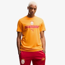 Puma Galatasaray 26/27 Erkek Sarı Günlük T-shirt 786840 Siyah