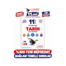 Limit 2027 11.sınıf Tarih %100 Yeni Müfredat Etkinlikli Soru Bankası Yeni Ürün