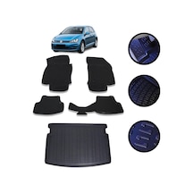 Golf 7 Hb 2014 -2018 Arası 4D Havuzlu Oto Paspas Ve Bagaj Set