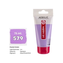 Talens Artcreation Akrilik Boya 75ml - N:579 Pastel Violet Çok Renkli