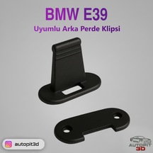 Autopit 3d Bmw E39 Uyumlu Arka Perde Klipsi Bmw E39