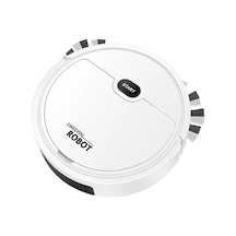 Yeni Usb Akıllı Süpürme Robotu Emiş Süpürme Paspası 3'ü 1 Arada Entegre Vakumlu Temizleme Makinesi Kaynak Üretici Toptan Renk Kutusu Beyaz