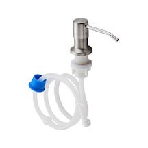 Sones 9508n-02 304 Paslanmaz Çelik Lavabo Sabunluk Pompa Başlığı Uzatma Silikon Tüp Banyo El Yıkama Temizleme Sabunluk