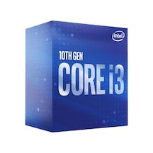 Intel Core İ3 10100 Soket 1200 3.6ghz 6mb Önbellek 4 Çekirdek 14nm İşlemci Box Uhd630 Vga Fanlı