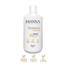 Bianna Keratin Tuzsuz Şampuan 500 ML