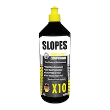 Polytop Slopes X10 Agresif Çizik Çıkarıcı Pasta  1 L