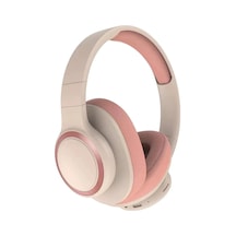 Yeni Nesil Şık Ergonomik Tasarım Extra Bass Kablosuz Bluetooth Mikrofonlu Spor Kulaklık Sd Kartlı Pembe - 658216599